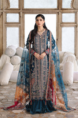 Qalamkar | Shadmaani Formals 25 | RH-02 NEELAM