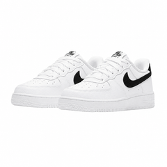 Kids’ Air Force 1 White Sneakers