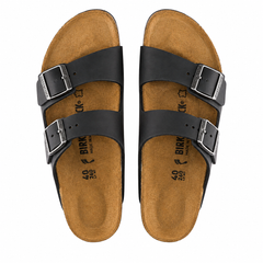 Arizona Black Leather Sandals