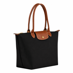 Le Pliage Original M Black Tote Bag