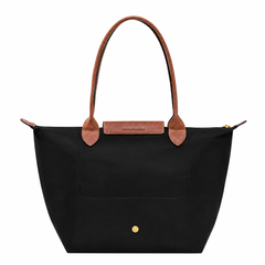 Le Pliage Original M Black Tote Bag