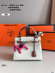 Genuine leather Hermes Kelly bag