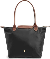 Medium 'Le Pliage' Tote Shoulder Bag, Black