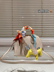 Goatskin Hermès Mini Bolide