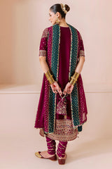 Embroidered Velvet Formal CVF D-02