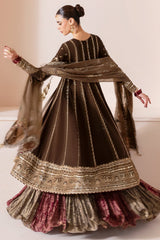 Embroidered Velvet Formal CVF D-04