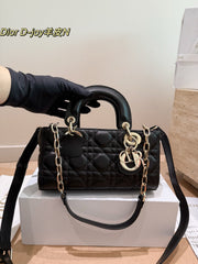 leather Dior Lady D-Joy horizontal bag (made of lambskin)