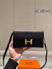 Original leather Hermes crossbody bag