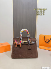Hermès Birkin suede bag – a cool and beautiful bag!