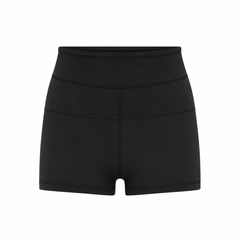 Women's Shake It Out High-Rise Black Running Shorts 2.5"