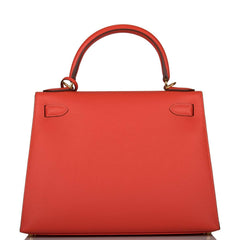 Hermes Capucine Epsom Sellier Kelly 28cm Gold Hardware