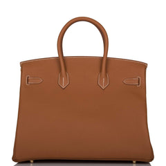 Hermes Gold Togo Birkin 35cm Gold Hardware