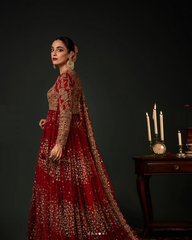 Ahmad sultan red bridal collection
