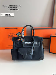 Genuine leather Hermes Cargo