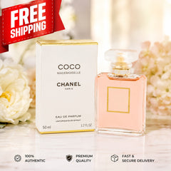 CHANEL Coco Mademoiselle Eau de Parfum Spray for Women 1.7 fl oz / 50ml Authentic Luxury Fragrance