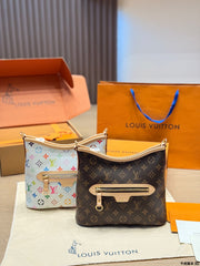 Leather version LV Lineup BB handbag