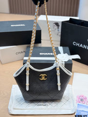 Chanel 26C Straw Tote Bag