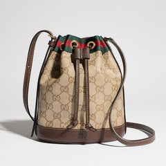 Mini bucket bag with Web