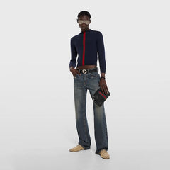 Web Trademark small crossbody bag