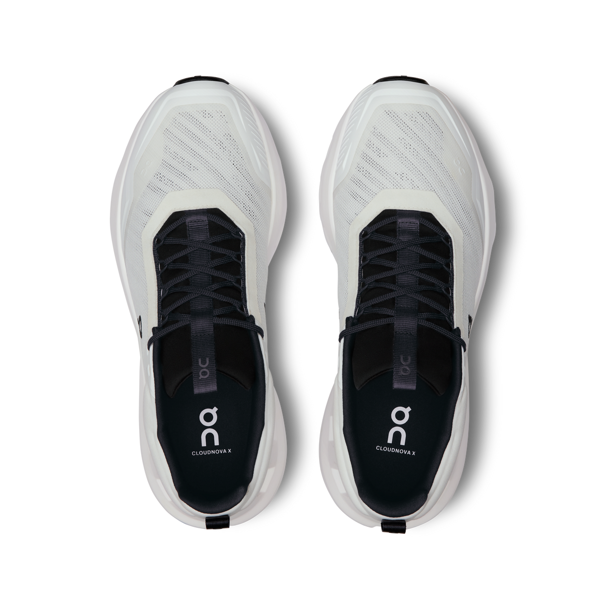 On Running Men's Cloudnova X Shoes - White / Black