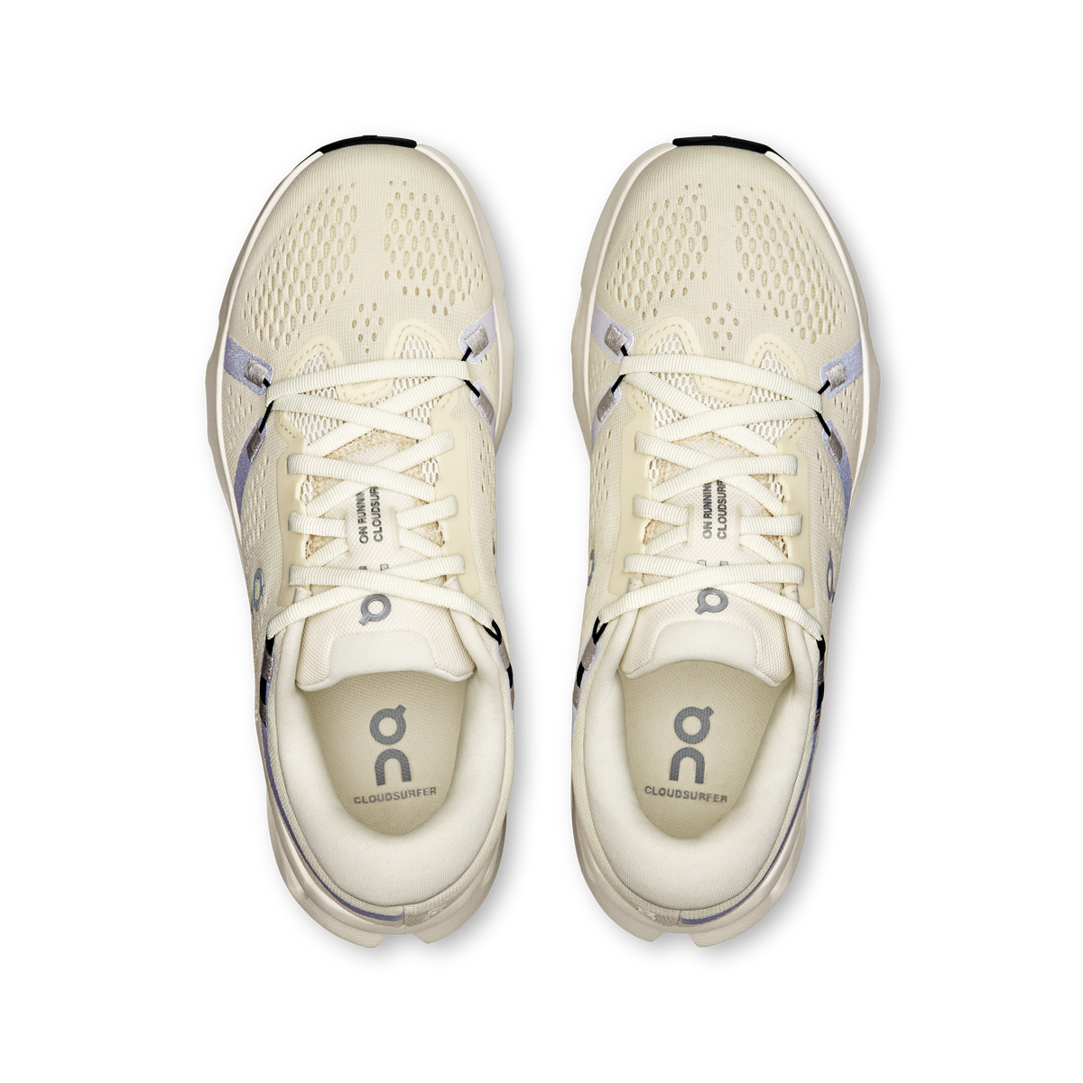 On Running Women's Cloudsurfer 2 Shoes - Ivory / Ivory