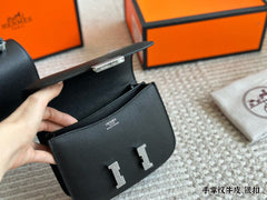 Hermes  Leather Stewardess Bag‼