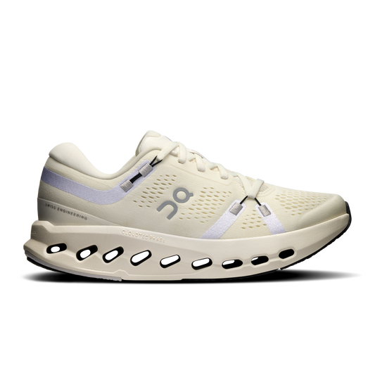 On Running Women's Cloudsurfer 2 Shoes - Ivory / Ivory