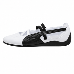 White Women's Speedcat Ballet Sneakers