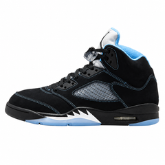 Kids' Air Jordan 5 Black Carolina Sneakers