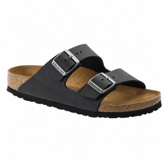 Arizona Black Leather Sandals
