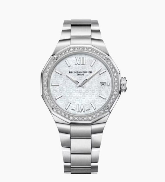 BAUME & MERCIER-Riviera 10662

QUARTZ WATCH, DATE DISPLAY, DIAMOND-SET - 36MM
M0A10662