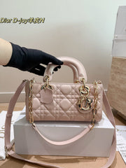 leather Dior Lady D-Joy horizontal bag (made of lambskin)