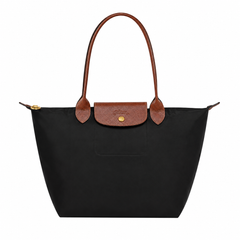 Le Pliage Original M Black Tote Bag