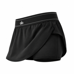 Match Point Tennis Skirt Black
