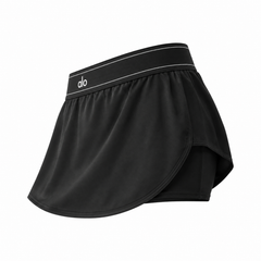 Match Point Tennis Skirt Black