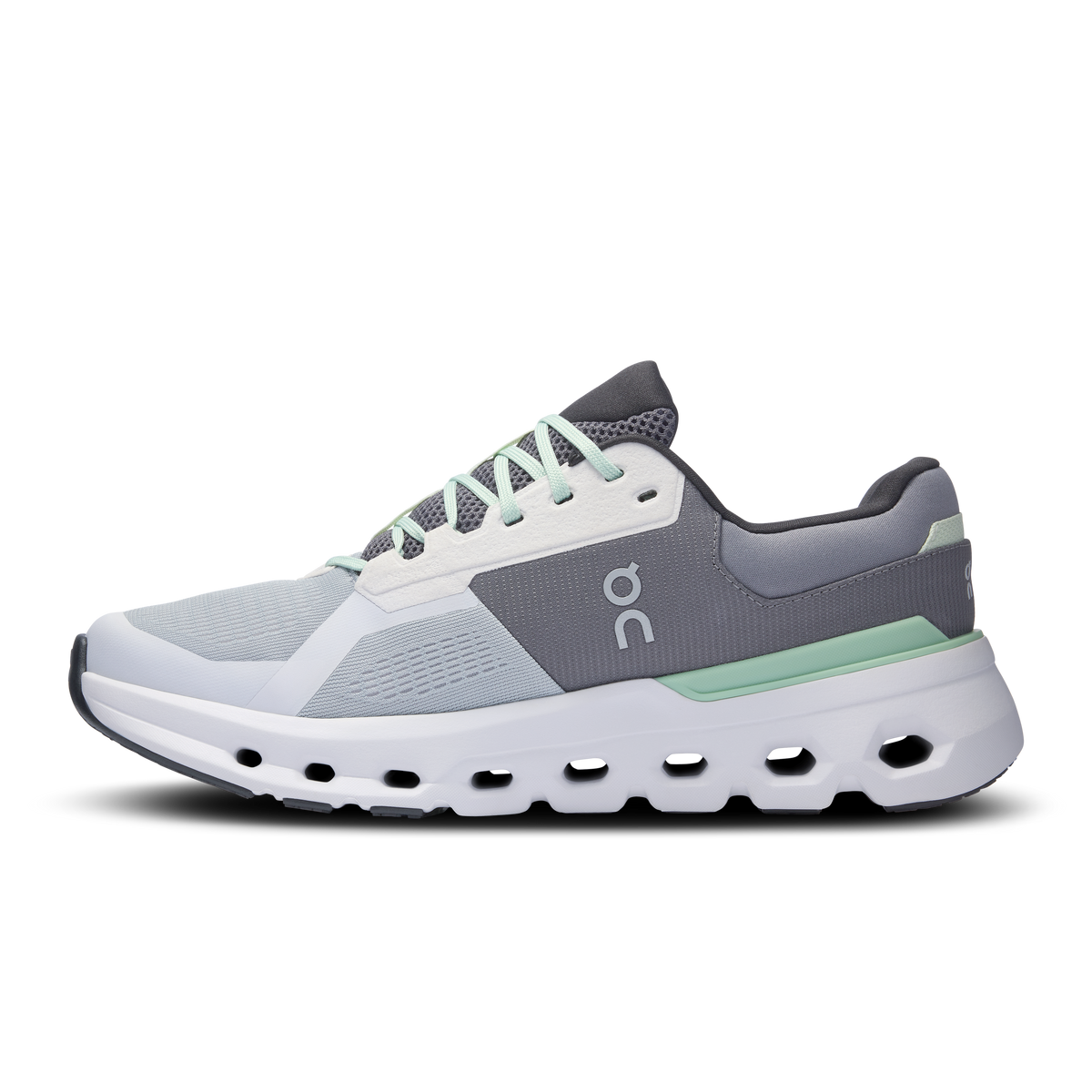 On Running Men's Cloudrunner 2 Wide Shoes - Glacier / Sage