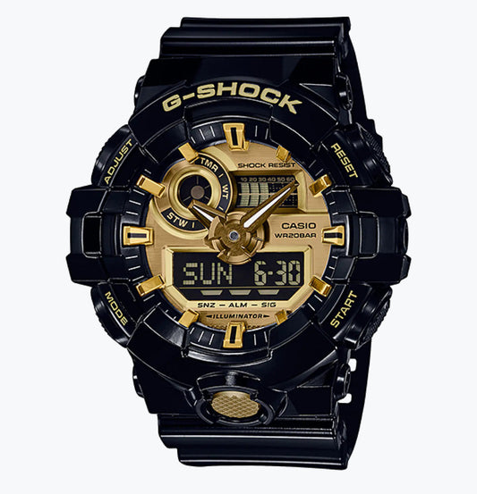 G SHOCK-
ANALOG-DIGITAL
GA-700 SERIES
GA710GB-1A