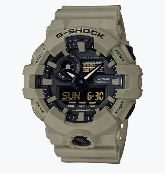 G SHOCK-ANALOG-DIGITAL
GA-700 SERIES
GA700UC-5A