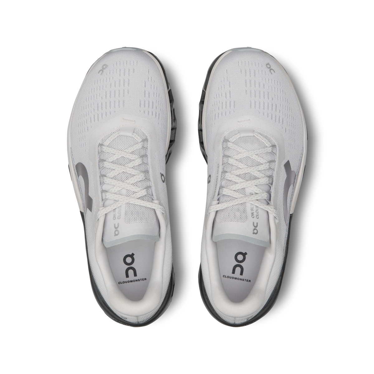 On Running Women's Cloudmonster 2 Shoes - Frost / Rock