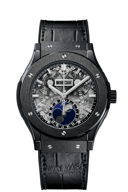 Hublot Classic Fusion 45mm Aerofusion Moonphase Black Magic