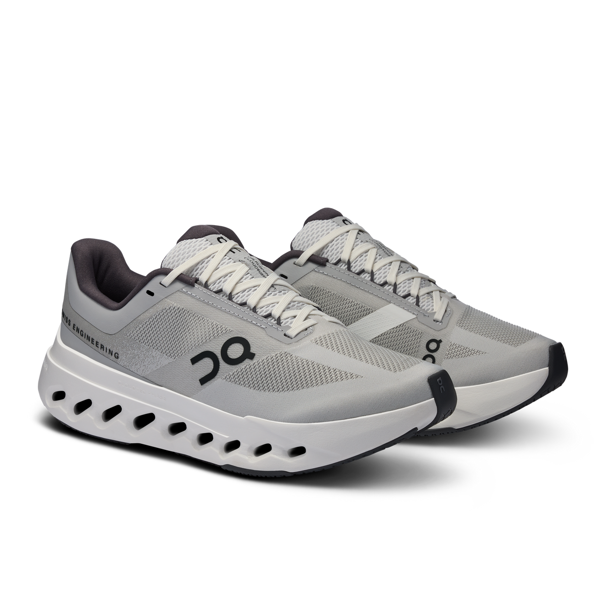 On Running Women's Cloudsurfer Next Wide Shoes - Glacier / White