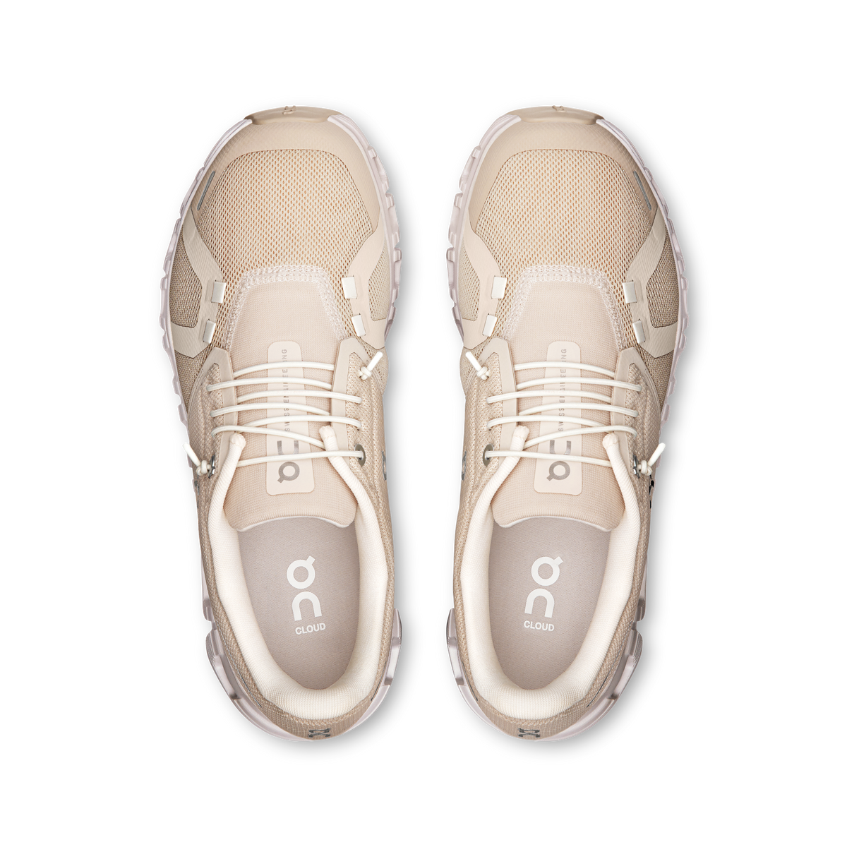 On Running Women's Cloud 6 Shoes - Pearl / White