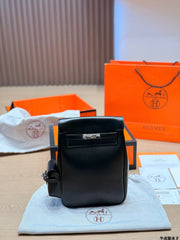 Hermes Kelly Ado backpack, made of cowhide leather.