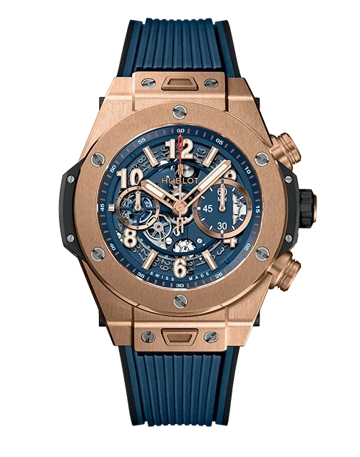 Hublot BIG BANG 45 mm UNICO KING GOLD BLUE