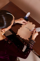 Embroidered Velvet Formal CVF D-05