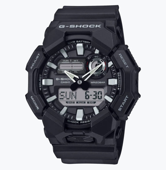 G SHOCK-ANALOG-DIGITAL
GA-010 SERIES
GA010-1A