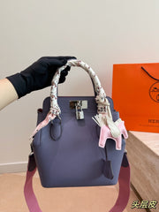 Hermes 18 Elephant Grey Toolbox 20 Milk Carton