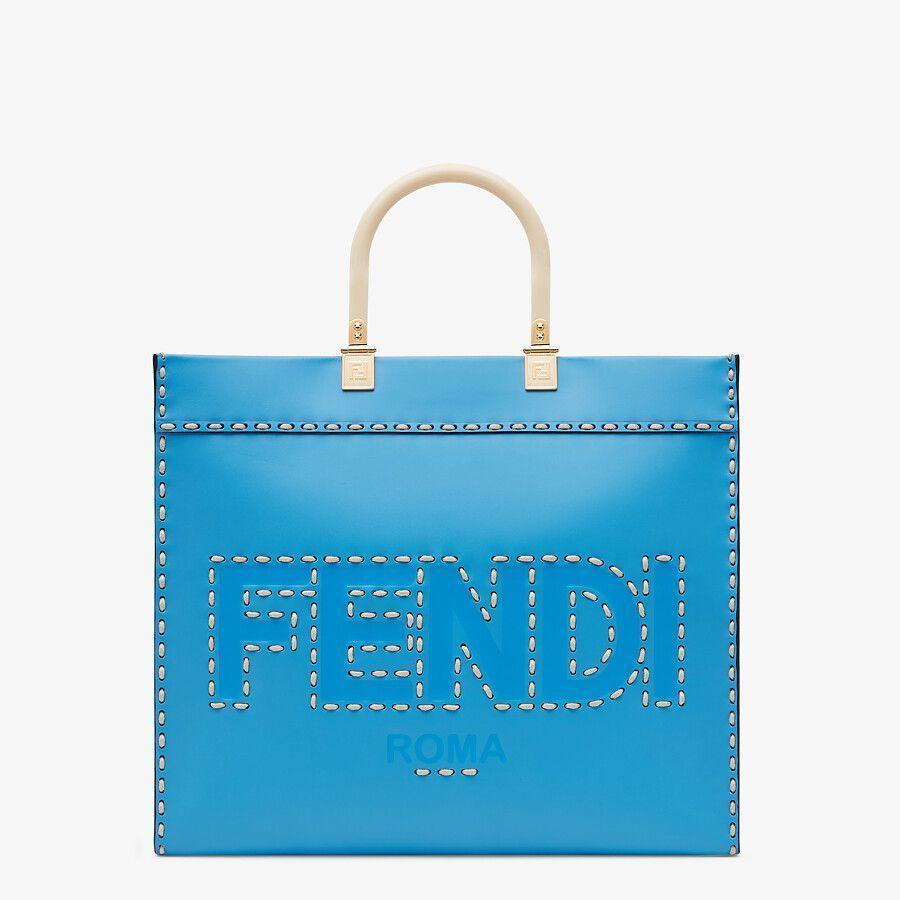 Fendi Medium Leather Shopper