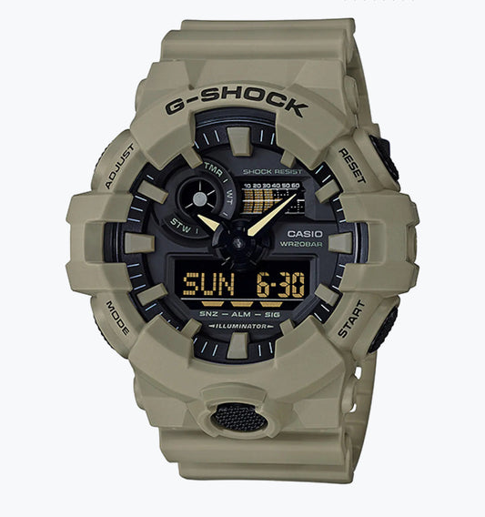 G SHOCK-ANALOG-DIGITAL
GA-700 SERIES
GA700UC-5A