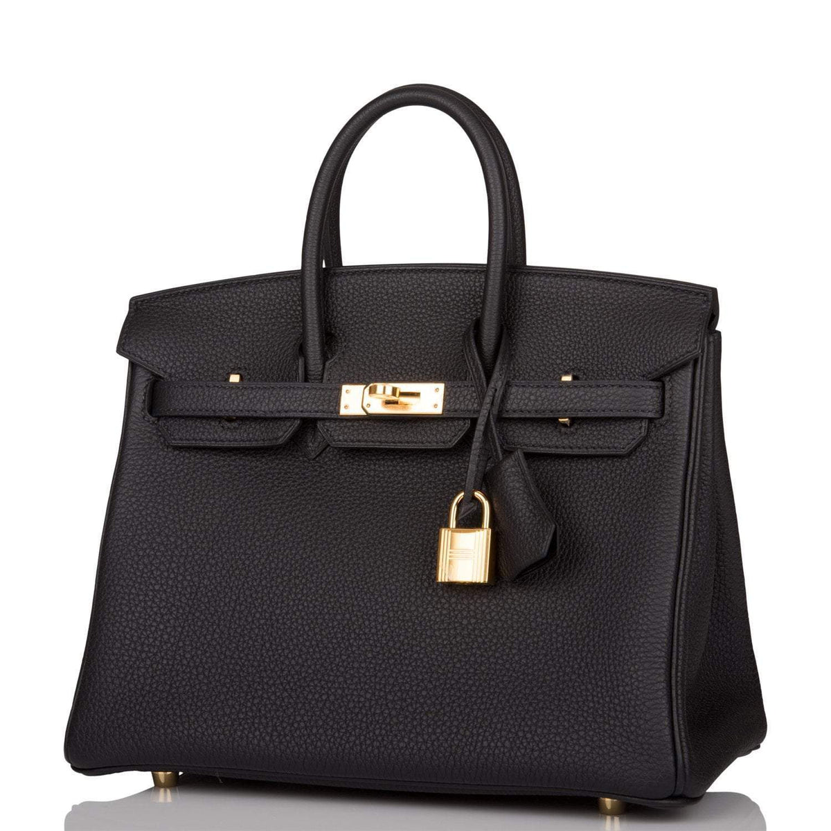 Hermes Black Togo Birkin 25cm Gold Hardware